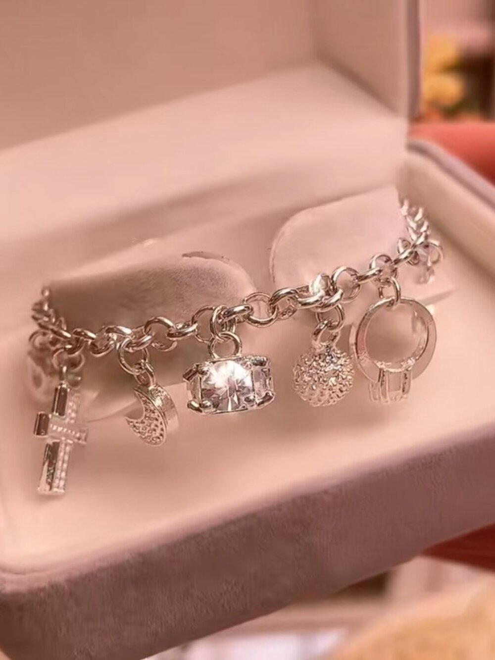 Real Silver S925 Charm Bracelets